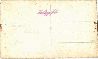 Baja, hölgy műtermi fotója. Szilágyi photo (fl)