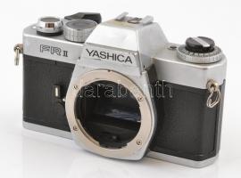 Yashica FRII SLR fényképezőgép, objektív és elem nélkül, nem kipróbált, jó állapotban