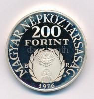 1976. 200Ft Ag "II. Rákóczi Ferenc" tokban T:1- (PP) Adamo EM48