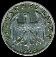 Német Birodalom/Weimari Köztársaság 1925J 1RM Ag T:3+