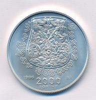 1996. 2000Ft Ag "Honfoglalás" kapszulában, tanúsítvánnyal T:BU 
Adamo EM141