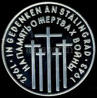 NSZK DN "Sztálingrád" német és orosz nyelvű felirattal Ag 20g T:PP