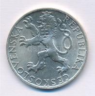 Csehszlovákia 1948. 50K Ag "Prágai felkelés harmadik évfordulója" T:1-,2 
Czechoslovakia ...