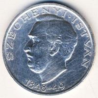 1948. 10Ft Ag "Széchenyi" T:2- k. kis ph