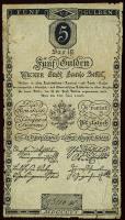 1806. 5G Wiener Stadt Banco Zettel T:III+