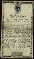 1806. 5G Wiener Stadt Banco Zettel T:III-/IV