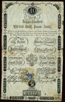 1806. 10G Wiener Stadt Banco Zettel T:III- foltos