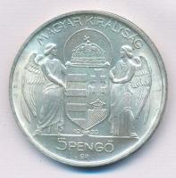 1939. 5P Ag "Horthy balra" T:1-,2 patina
Adamo P8.2