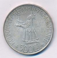 Románia 1941. 500L Ag "Besszarábia" T:2 
Romania 1941. 500 Lei Ag "Bassarabia" ...