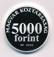 2009. 5000Ft Ag "Radnóti Miklós" kapszulában, tanúsítvánnyal T:PP Adamo EM220
