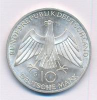 NSZK 1972G 10M Ag "Olimpia-München / Csomó" T:-1,2 
FRG 1972G 10 Mark Ag "Olymics Mu...