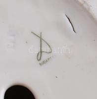 Drasche porcelán akt szobor. Fehér mázas, jelzett, hibátlan. 31 cm