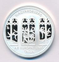 2004. 5000Ft Ag "Magyarország az Európai Unió tagja" T:PP Adamo EM190