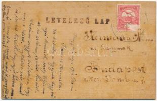 1914 Hegybánya, Pjerg, Piarg, Siegelsberg, Stiavnické Bane (Selmecbánya, Banská Stiavnica); Üdvözlet...