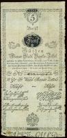 1800. 5G Wiener Stadt Banco Zettel T:III-