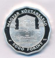 2007. 5000Ft Ag "Debreceni Református Nagytemplom" kapszulában, tanúsítvánnyal T:PP 
Adam...