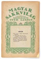 1938 Magyar Sakkvilág decemberi száma, szerkeszti: Tóth László