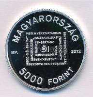 2012. 5000Ft Ag "Örkény István születésének 100. évfordulója" kapszulában, tanúsítvánnyal ...