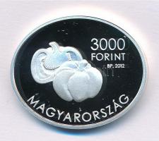 2012. 3000Ft Ag "Szent-Györgyi Albert" kapszulában, tanúsítvánnyal T:PP Adamo EM254