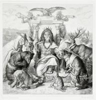 Kaulbach, Wilhelm von - Goethe: Reineke Fuchs
Stuttgart 1867. Cotta. Gestochen von R. Rahn und A. S...