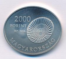 2014. 2000Ft Cu-Ni "Bárány Róbert 100 éve nyerte el a Nobel-díjat" T:BU