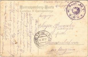 1915 An Bord SMS Erzherzog Ferdinand Max. K.u.K. Kriegsmarine Matrosen / SMS Erzherzog Ferdinand Max...