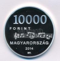 2014. 10.000Ft Ag "Egressy Béni" kapszulában, tanúsítvánnyal T:PP