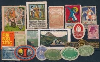 1896-1947 18 db klf többségében régi német levélzáró