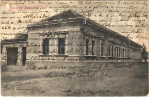 1912 Oklánd, Homoródoklánd, Ocland; Takarékpénztár. Ferenczy és Kováts fényképészek / savings bank (fa)