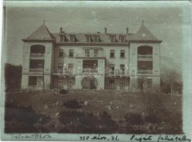 1928 Tátraotthon, Tatraheim, Tatranské Zruby (Tátra, Magas-Tátra, Vysoké Tatry); Tatransky Domov / Pension Tatra-Heim / Tátra-Otthon szálloda / hotel. photo (vágott / cut)