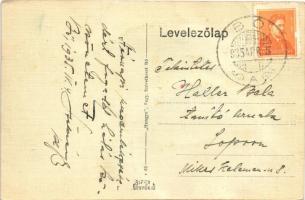 1935 Bő, utca és malom