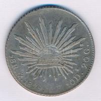 Mexikó 1879Mo-MH 8R Ag (26,99g) T:2-,3 ph.
Mexico 1879Mo-MH 8 Reales Ag (26,99g) C:VF,F edge error
...