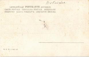 Vorarlberg / Osztrák népviselet és címer / Austrian folklore and coat of arms. B.K.W.I. 547-13. s: K...