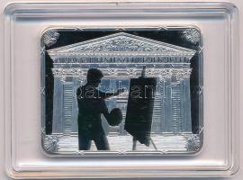 DN "A magyar festészet remekművei kollekció -Székely Bertalan: Az egri nők" ezüstözött réz...