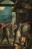 Christmas, dwarf litho