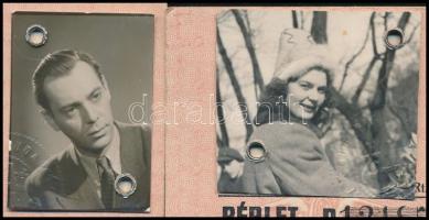 1946 Várkonyi Zoltán (1912-1979) Kossuth-díjas érdemes és kiváló művész, színész, filmrendező, szính...