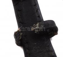 Fevietron quartz női karóra, sérült bőr szíjjal, működik d: 2 cm