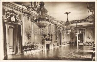 Budapest I. Királyi palota, étterem, belső. Erdélyi felvétele