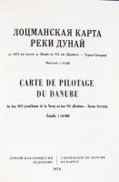 Carte du Pilotage du Danube du km 1075 (Confluent de la Nera) au km 931 (Drobeta-Turnu Severin). Bp....