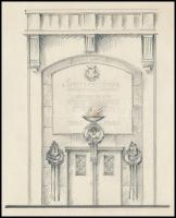 1941 Légrády Sándor (1906-1987) Széchényi István (1791-1860) születésének 150. évfordulójára szánt e...