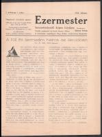 1934 Ezermester. Ismeretterjesztő képes folyóirat. I. évf. 1. sz. 1934. február. Szerk.: Jánosy Istv...