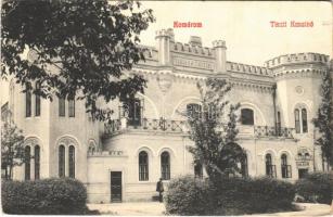 1908 Komárom, Komárnó; Tiszti kaszinó, Dósa József üzlete / officers casino, shop (EK)