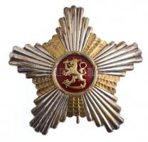 Finnország 1984. "Finn Oroszlán Lovagrend Nagykeresztje szettben" zománcozott, aranyozott,...