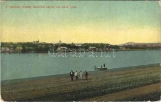 Turnu Severin, Szörényvár, Szörénytornya; Vedere Generala vazuta din malu opus / Duna / Danube riverside