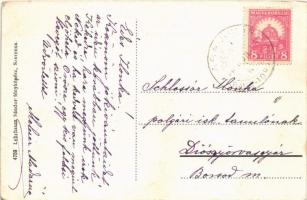 Kéked, Alsókéked; Uradalmi kastély. Lehrbaum Sándor fényképész. Hátoldalon Özv. Melczer Aladárné lev...