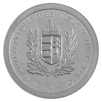 DN "Bay Zoltán-díj / A Környezetvédelmi és Vízügyi Minisztertől" peremen jelzett Ag emléké...