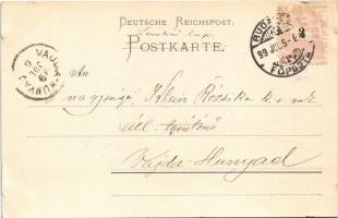 1899 Wierschem, Schloss Eltz / castle (EK)