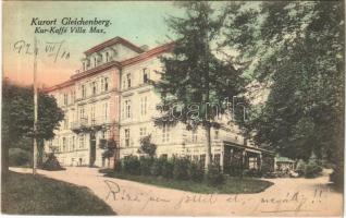 1921 Bad Gleichenberg (Steiermark), Kur-Kaffé Villa Max / café, villa