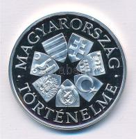Fritz Mihály (1947- ) DN "Vérszerződés / Magyarország Történelme" Ag emlékérem tanúsítvánn...