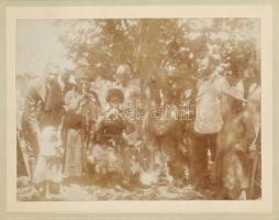 cca 1890-1900 Déchy Mór (1851-1917) geográfus, utazó, a Kaukázus egyik első kutatójának fotó hagyaté...